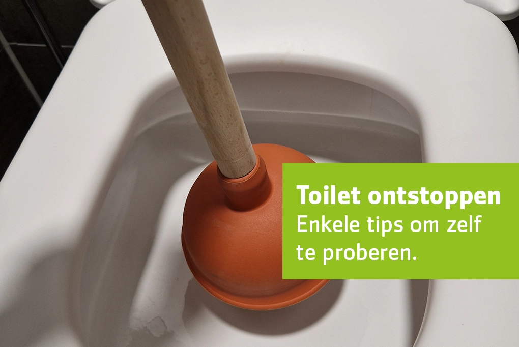 toilet ontstoppen