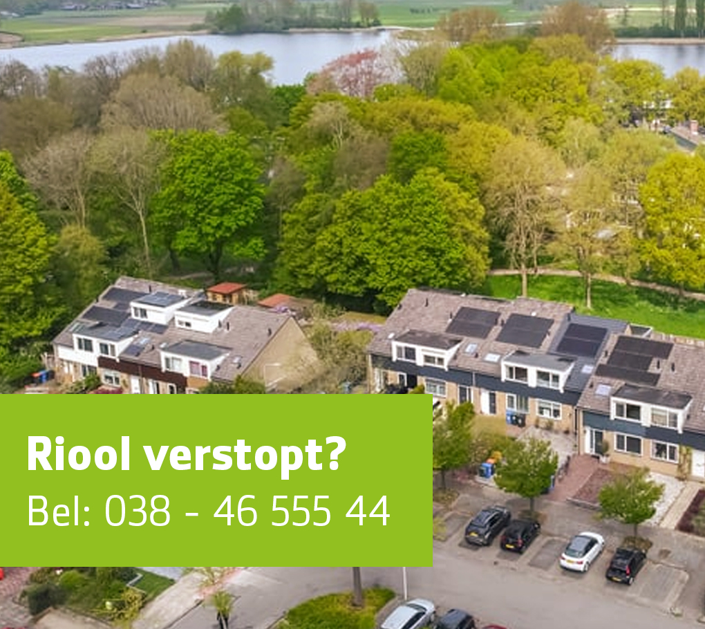 Riool verstopt? Rio Zwolle lost het op!
