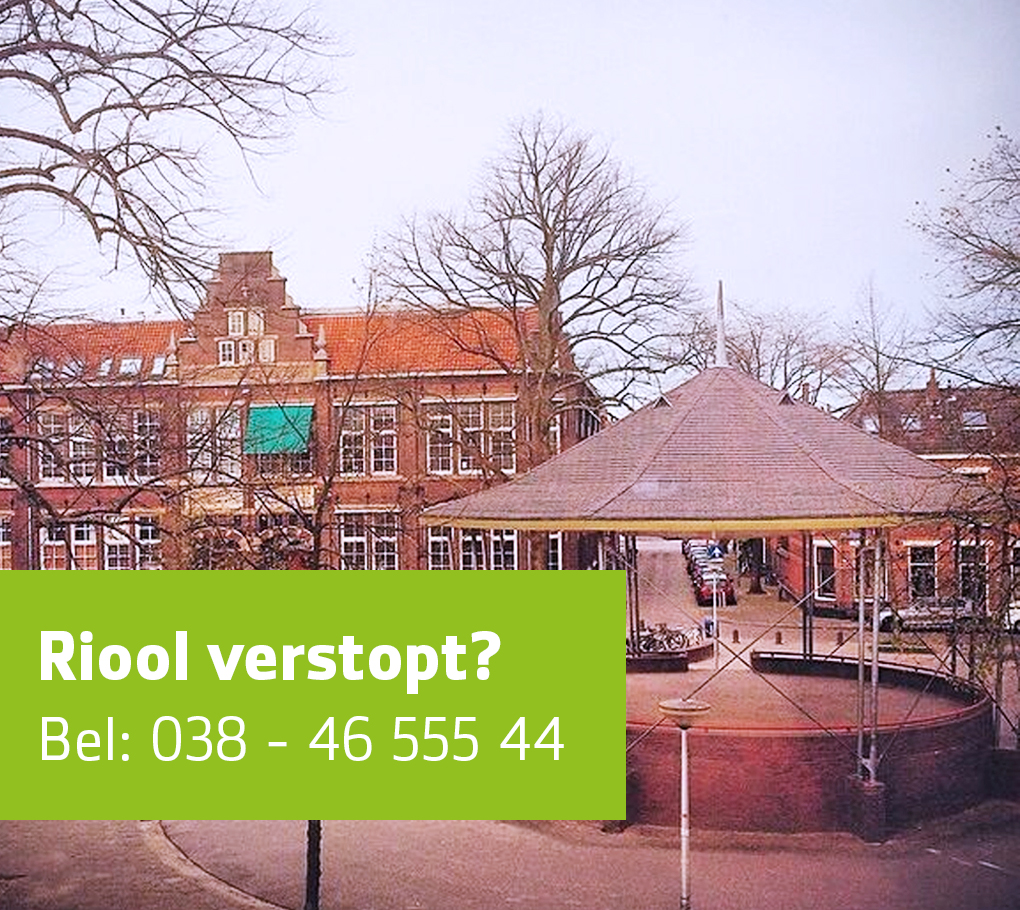 Riool verstopt? Rio Zwolle lost het op!