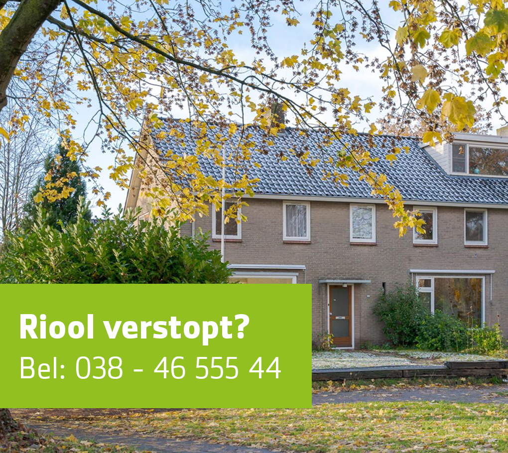 Riool verstopt? Rio Zwolle lost het op!