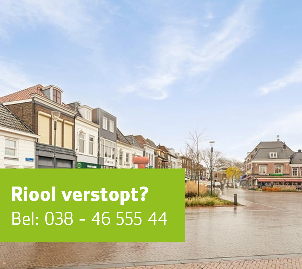 Riool verstopt? Rio Zwolle lost het op!