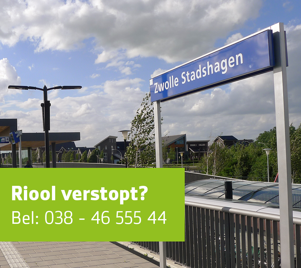 Riool verstopt? Rio Zwolle lost het op!