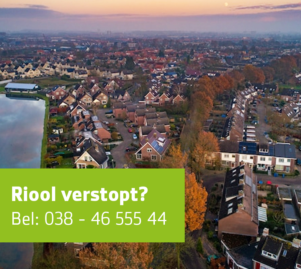 Riool verstopt? Rio Zwolle lost het op!