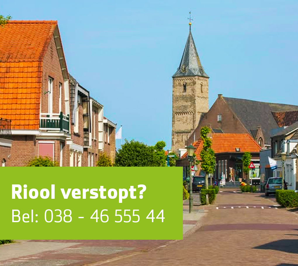 Riool verstopt? Rio Zwolle lost het op!