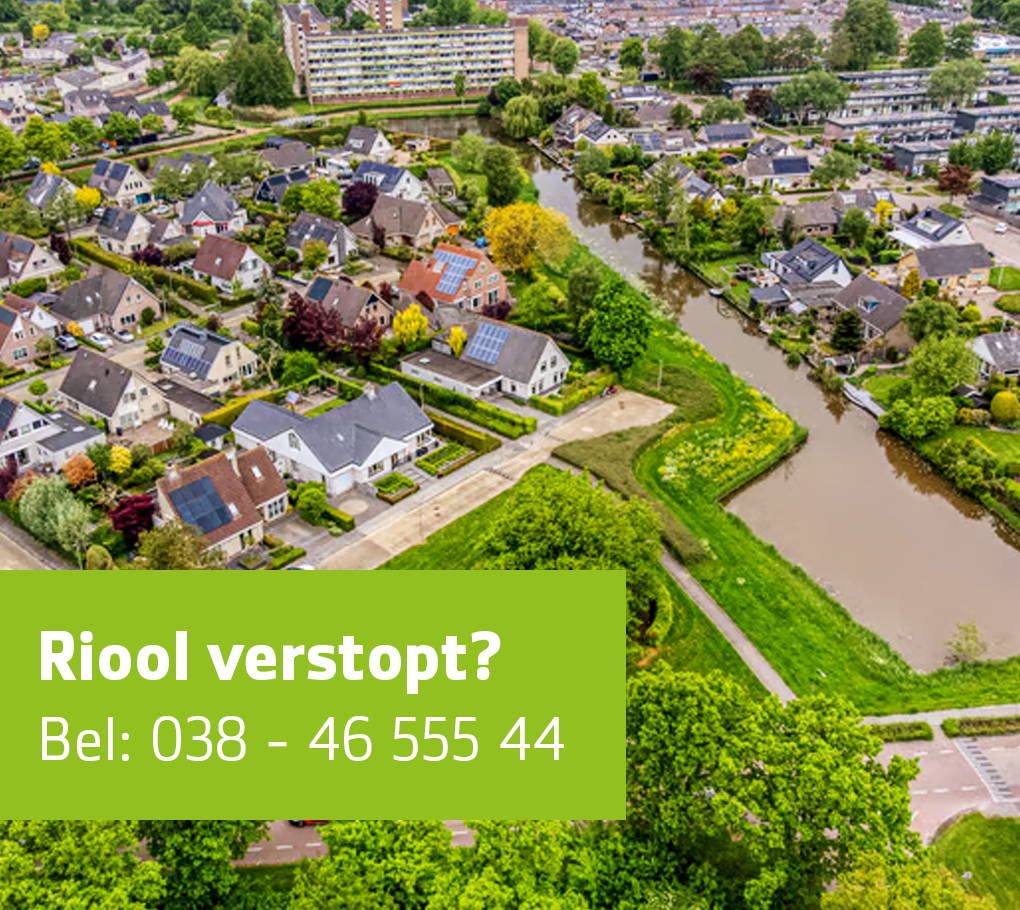 Riool verstopt? Rio Zwolle lost het op!