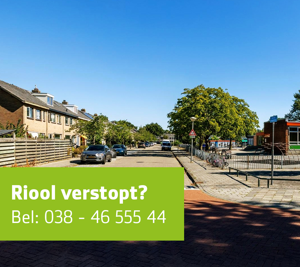 Riool verstopt? Rio Zwolle lost het op!