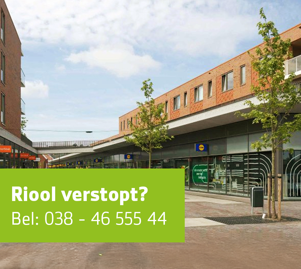 Riool verstopt? Rio Zwolle lost het op!