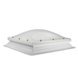 Acrylaat lichtkoepels opaal glas