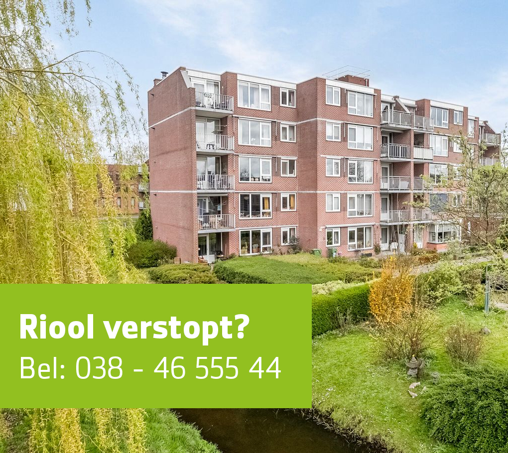 Riool verstopt? Rio Zwolle lost het op!