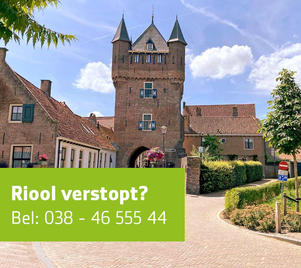 Riool verstopt? Rio Zwolle lost het op!