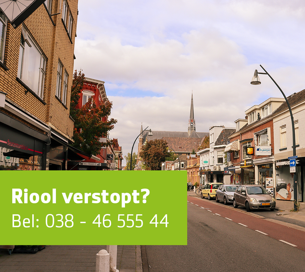 Riool verstopt? Rio Zwolle lost het op!